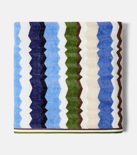 Toalla de baño Eva de rizo de algodón en zigzag - Missoni - Modalova