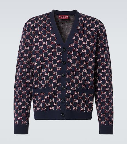 Gucci Cardigan GG aus Woll-Jacquard - Gucci - Modalova