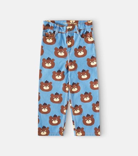 Jeans regular Bears con stampa - Tinycottons - Modalova