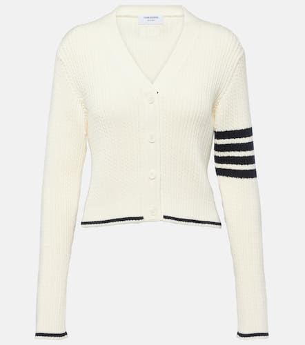 Cropped-Cardigan aus Wolle - Thom Browne - Modalova