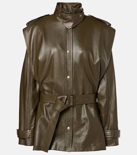 ChloÃ© Oversized leather jacket - Chloe - Modalova