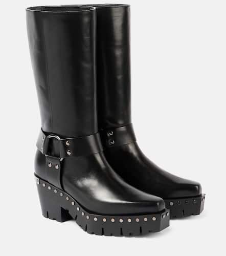 Botas biker Quinn de piel con tachuelas - Jimmy Choo - Modalova