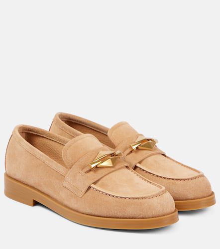 Maddie Diamond suede loafers - Jimmy Choo - Modalova