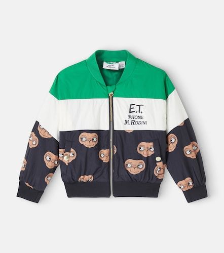 X E.T. colorblocked varsity jacket - Mini Rodini - Modalova