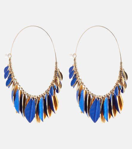Boucle D'Oreill embellished hoop earrings - Isabel Marant - Modalova