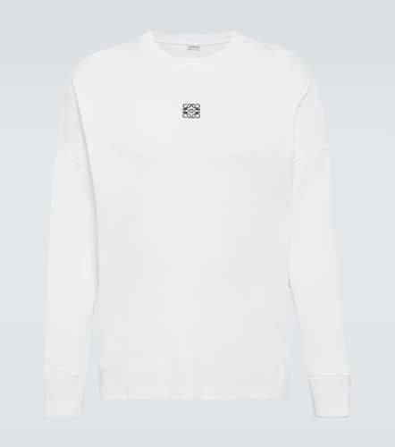 Longsleeve Anagram aus Baumwoll-Jersey - Loewe - Modalova