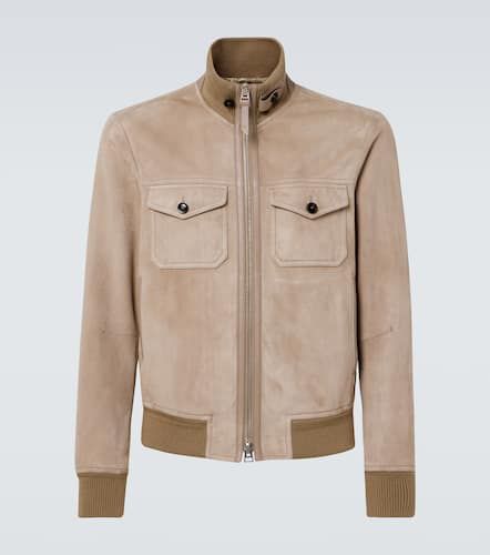 Tom Ford Blouson aus Veloursleder - Tom Ford - Modalova