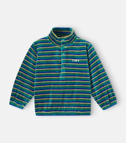 Sudadera de rizo de algodón a rayas - Tinycottons - Modalova