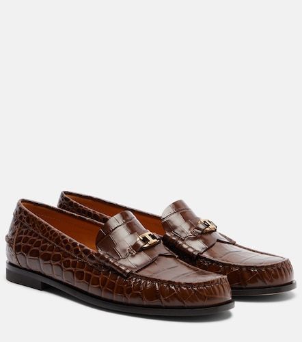T Timeless croc-effect leather loafers - Tod's - Modalova
