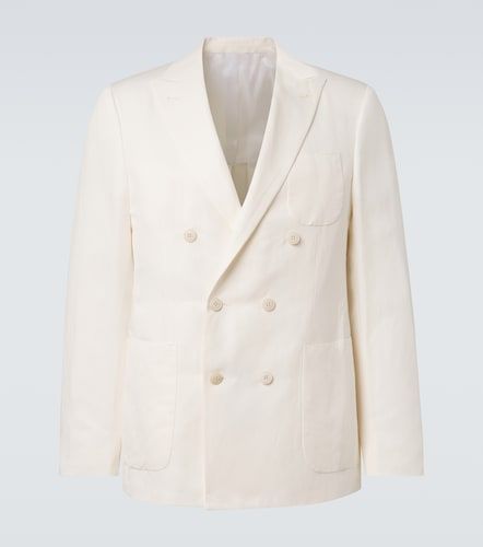 Canali Blazer Kei in lino e seta - Canali - Modalova