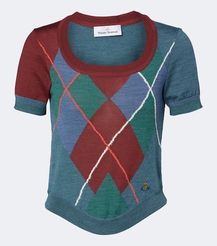 Pullover Argyle in lana e cotone - Vivienne Westwood - Modalova