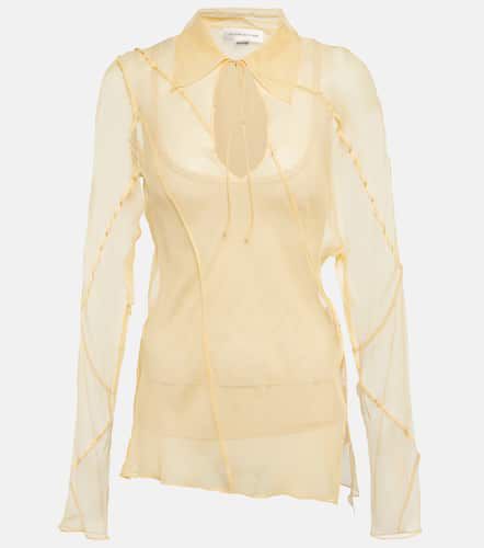 Crêpe de chine blouse - Victoria Beckham - Modalova