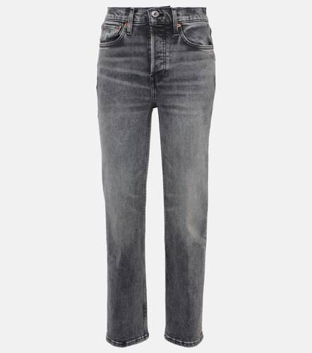 Jeans 70s Stove Pipe cropped de tiro alto - Re/Done - Modalova