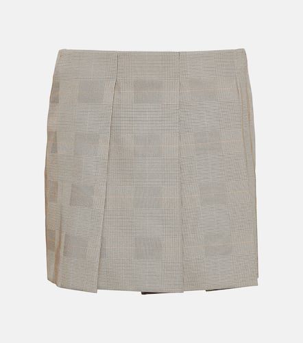 Minifalda plisada a cuadros - Sportmax - Modalova