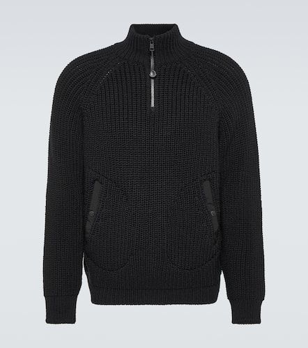 X Pharrell Williams wool half-zip sweater - Moncler Genius - Modalova