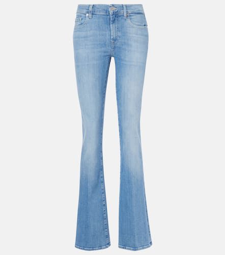 Jeans flared de tiro medio - 7 For All Mankind - Modalova