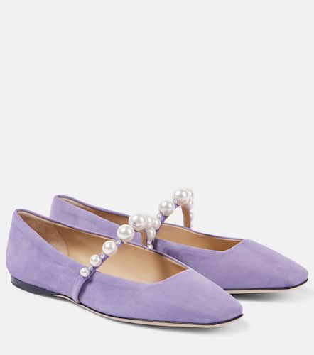 Jimmy Choo Ballerine Ade in suede - Jimmy Choo - Modalova