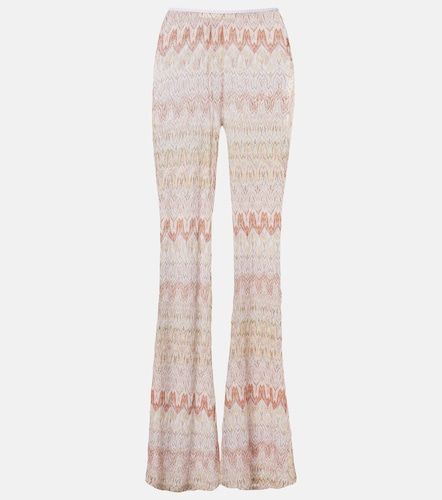 Missoni Zigzag lame flared pants - Missoni - Modalova