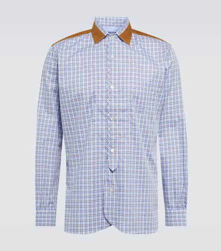 Camicia Patchwork in cotone e nylon - Junya Watanabe - Modalova