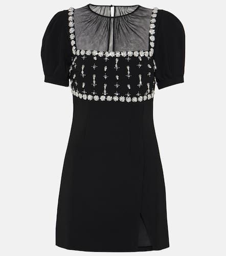 Embellished crÃªpe minidress - Self-Portrait - Modalova