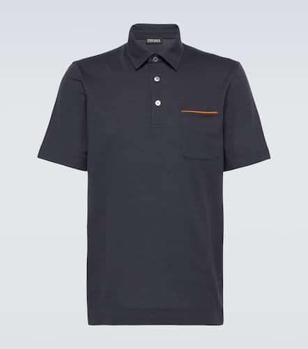 Zegna Polo in cotone piqué - Zegna - Modalova