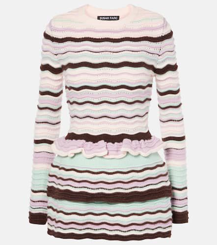 Susan Fang Striped ribbed-knit top - Susan Fang - Modalova