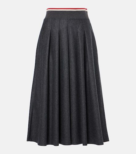 Brunello Cucinelli Wool midi skirt - Brunello Cucinelli - Modalova