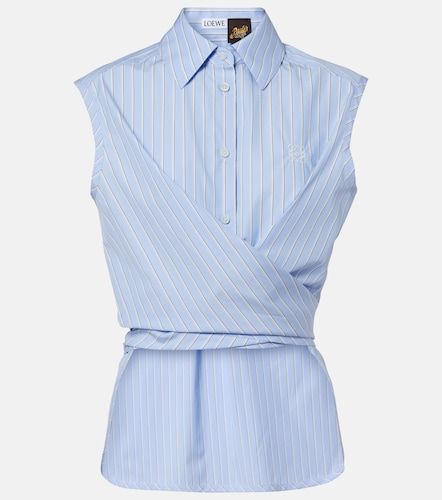 Camisa Paula's Ibiza de popelín de algodón a rayas - Loewe - Modalova