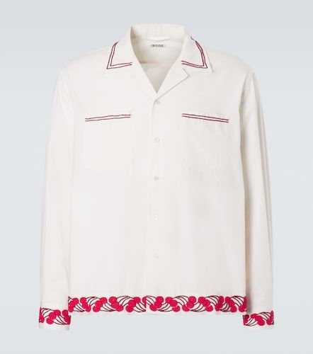 Camisa Cherry Lane de popelín con cuentas - Bode - Modalova