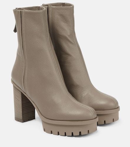 Ankle Boots Francoise aus Leder - Aquazzura - Modalova