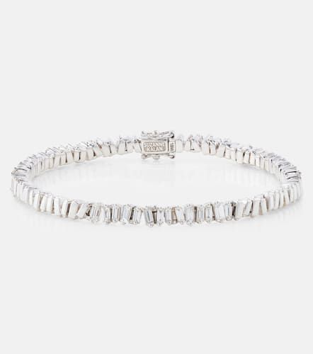Kt white gold bracelet with diamonds - Suzanne Kalan - Modalova