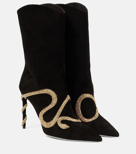 Morgana embellished suede boots - Rene Caovilla - Modalova