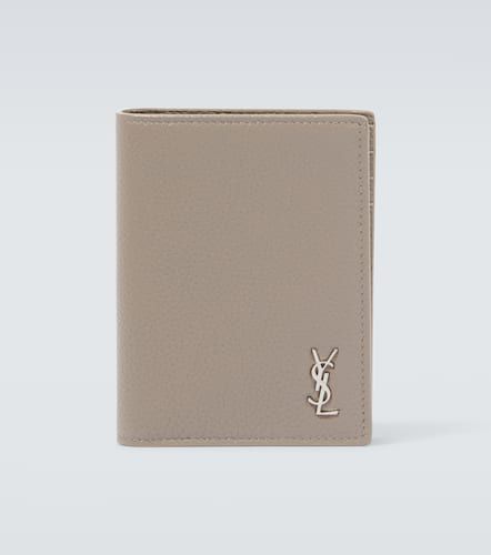 Tiny Cassandre leather bifold wallet - Saint Laurent - Modalova