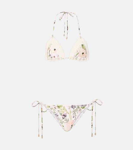 Bikini Halliday de croché floral - Zimmermann - Modalova