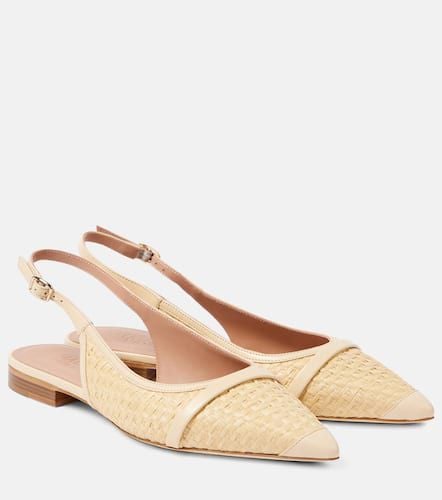 Ballerine slingback Jama in rafia - Malone Souliers - Modalova