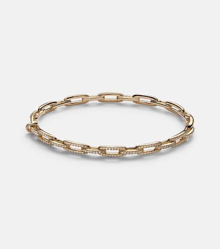 Pulsera Stax Chain Link de oro de 18 ct con diamantes - David Yurman - Modalova