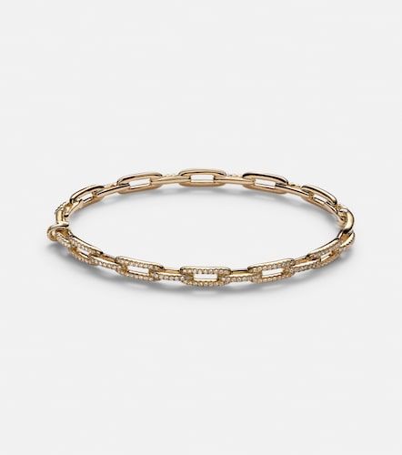 Stax Chain Link 18kt bracelet with diamonds - David Yurman - Modalova