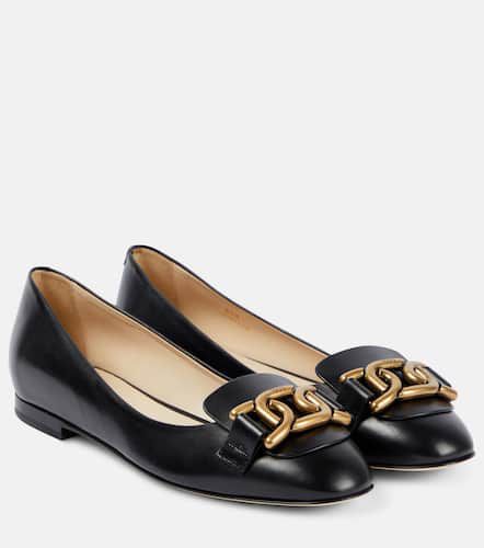 Verzierte Ballerinas Kate aus Leder - Tod's - Modalova