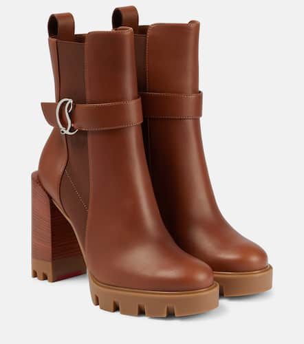 CL Chelsea Lug 100 embellished leather ankle boots - Christian Louboutin - Modalova