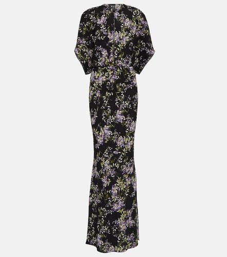 Obie floral georgette gown - Norma Kamali - Modalova