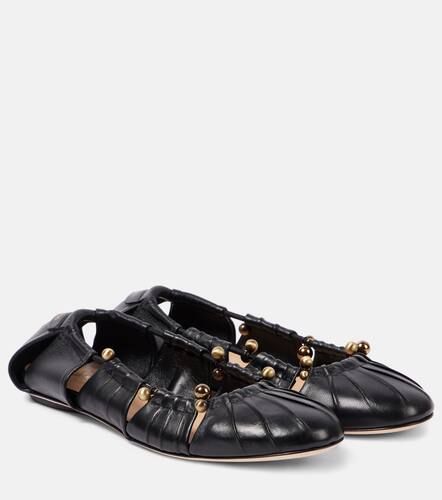 ChloÃ© Luna embellished leather ballet flat - Chloe - Modalova