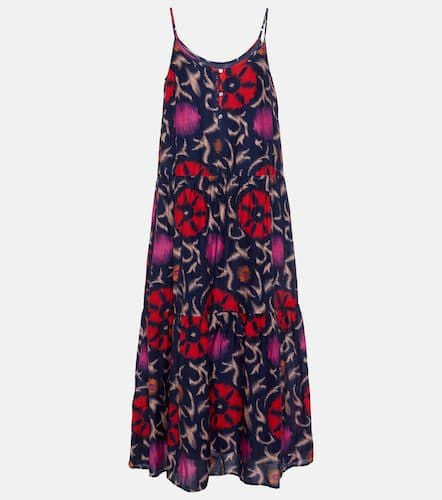 Kate printed cotton and silk maxi dress - Velvet - Modalova