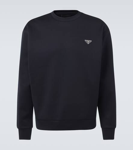 Sudadera en jersey de mezcla de algodón - Prada - Modalova