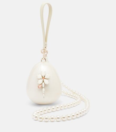 Clutch Hare Pearl Egg adornado - Simone Rocha - Modalova
