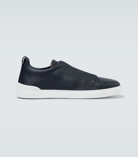 Sneakers Triple Stitch aus Leder - Zegna - Modalova