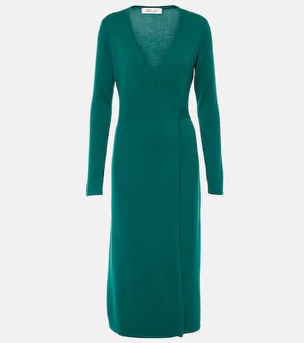 Astrid wool and cashmere wrap dress - Diane von Furstenberg - Modalova