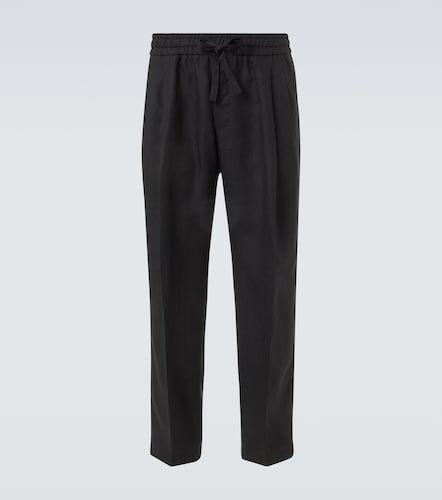 Dolce&Gabbana Linen straight pants - Dolce&Gabbana - Modalova
