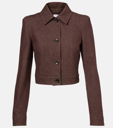 Carpa cropped cotton jacket - Max Mara - Modalova