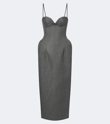 Vestido bustier de lana - Magda Butrym - Modalova