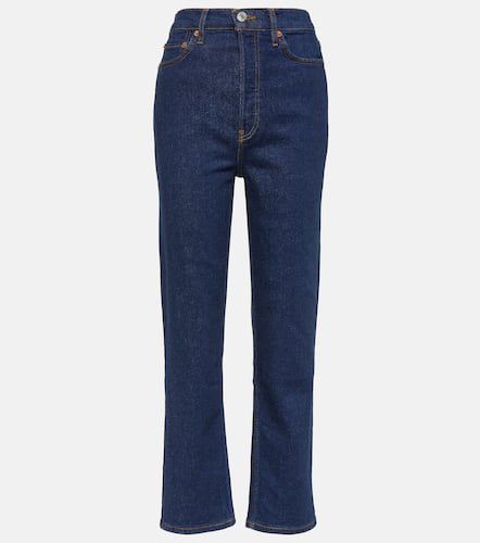 Jeans rectos 70s Stove Pipe de tiro alto - Re/Done - Modalova